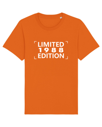 Limited Edition 1988 Bright Orange