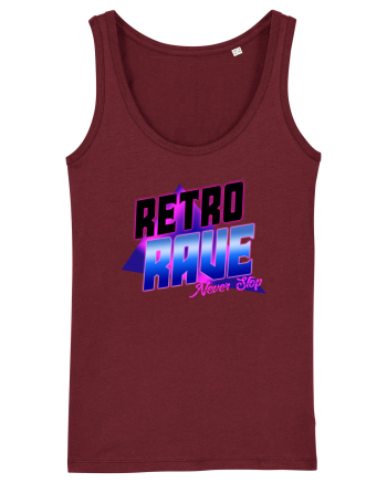 Retro Rave Burgundy