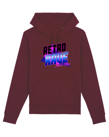 Retro Rave Burgundy