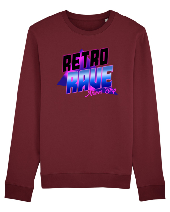 Retro Rave Burgundy