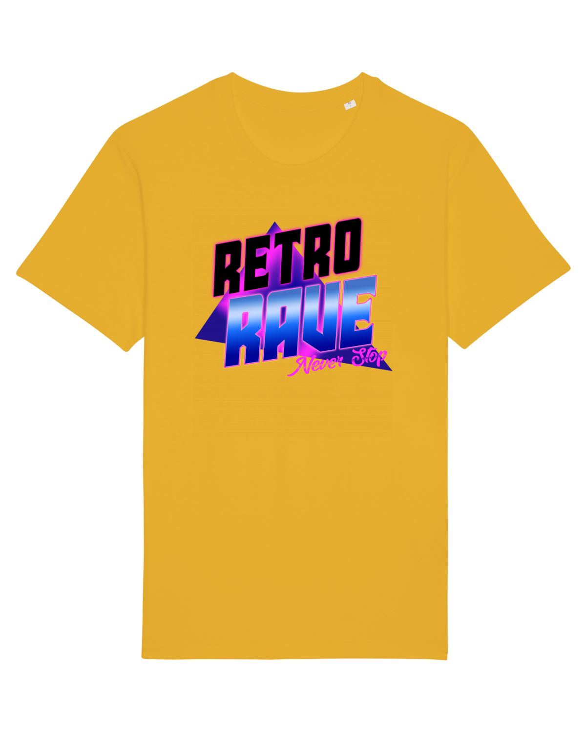 Tricou mânecă scurtă Unisex Rocker Spectra Yellow