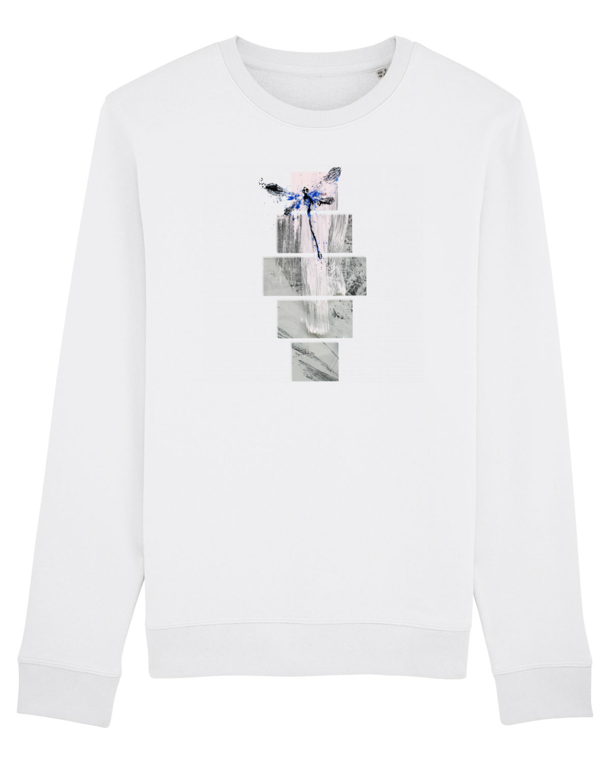 Bluză mânecă lungă Unisex Rise White