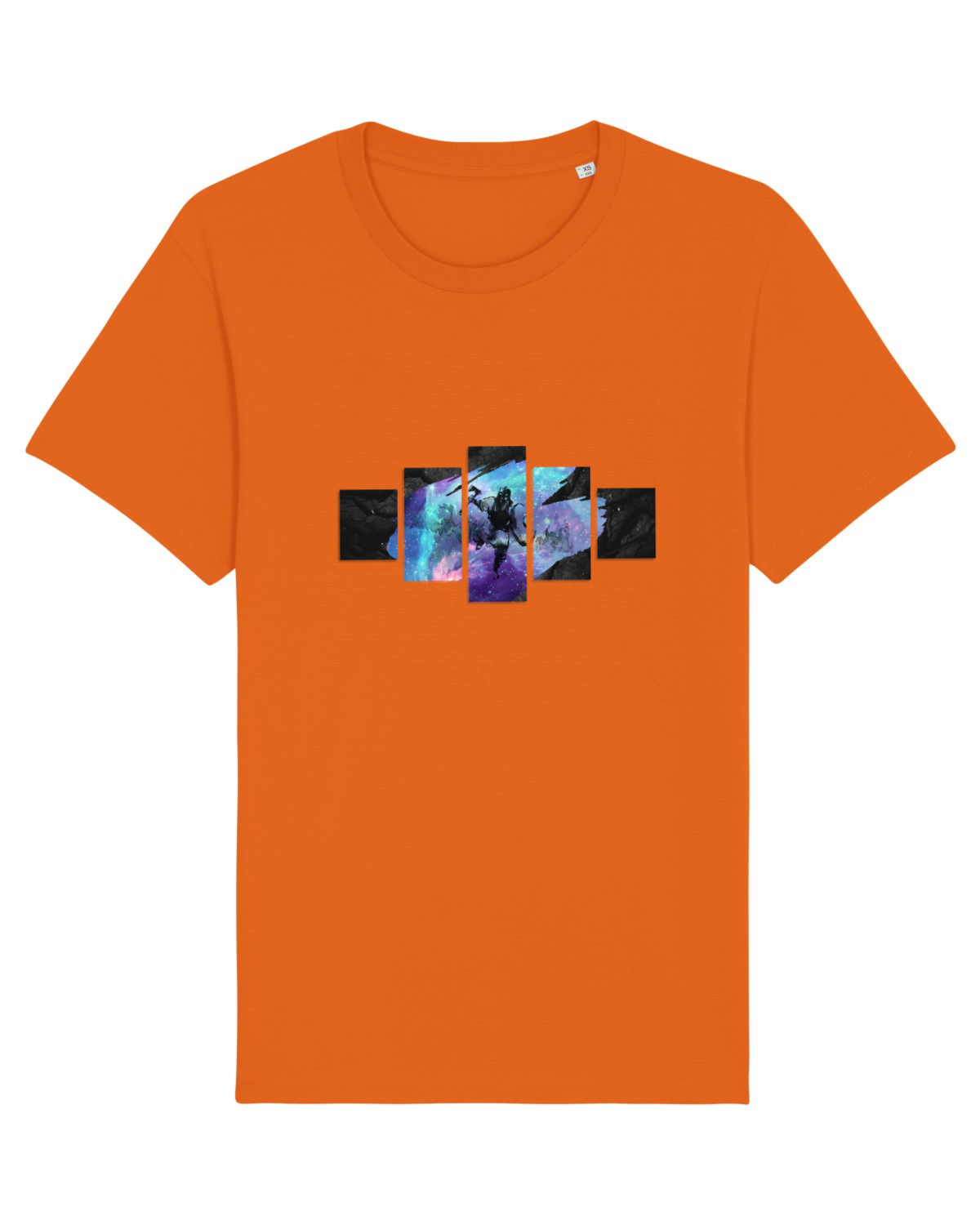 Tricou mânecă scurtă Unisex Rocker Bright Orange