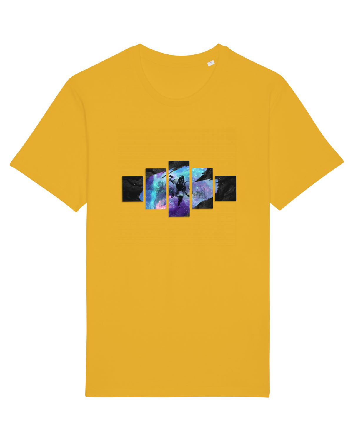 Tricou mânecă scurtă Unisex Rocker Spectra Yellow
