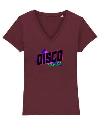 Disco Panic Burgundy