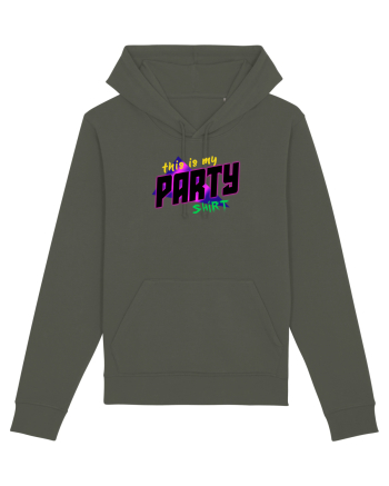 This is my party shirt. Khaki