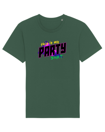 This is my party shirt. Bottle Green