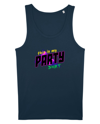This is my party shirt. Navy