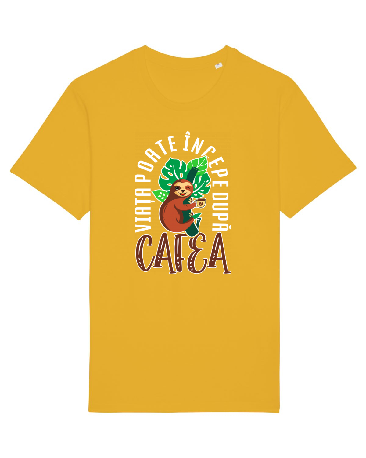 Tricou mânecă scurtă Unisex Rocker Spectra Yellow