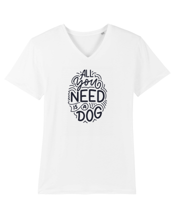 All You Need Is A Dog White