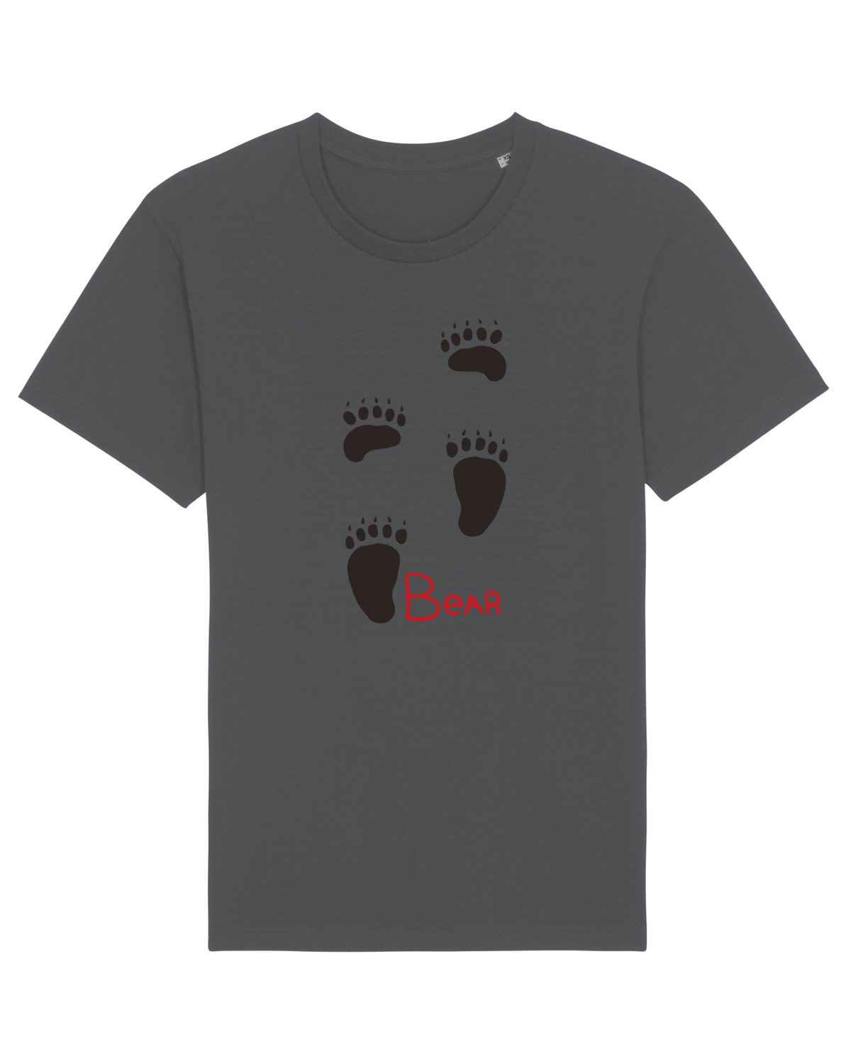 Tricou mânecă scurtă Unisex Rocker Anthracite