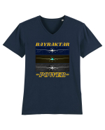 Bayraktar Power Tricou mânecă scurtă guler V Bărbat Presenter