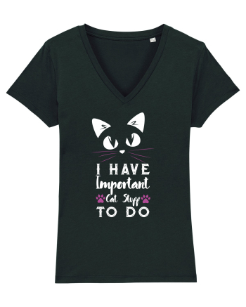 I have Important Cat Stuff To Do Black