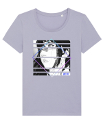 Sci Fi Girl Tricou mânecă scurtă guler larg fitted Damă Expresser