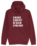 Tricou personalizat Și nevastă, și dreptate? Hanorac cu fermoar Unisex Connector