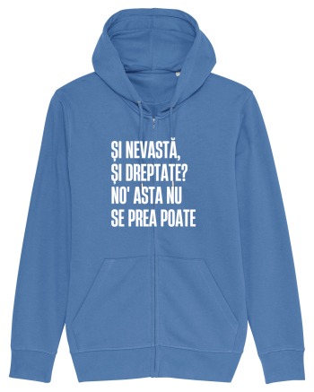 Tricou personalizat Și nevastă, și dreptate? Bright Blue
