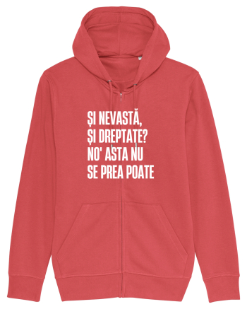 Tricou personalizat Și nevastă, și dreptate? Carmine Red
