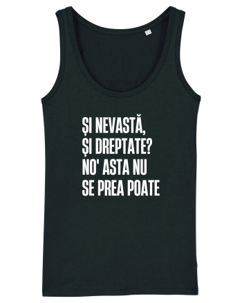 Tricou personalizat Și nevastă, și dreptate? Black
