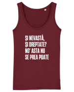 Tricou personalizat Și nevastă, și dreptate? Maiou Damă Dreamer