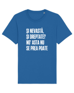 Tricou personalizat Și nevastă, și dreptate? Tricou mânecă scurtă Unisex Rocker
