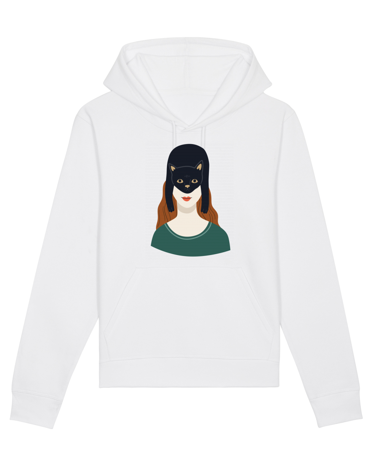 Hanorac Unisex Drummer White