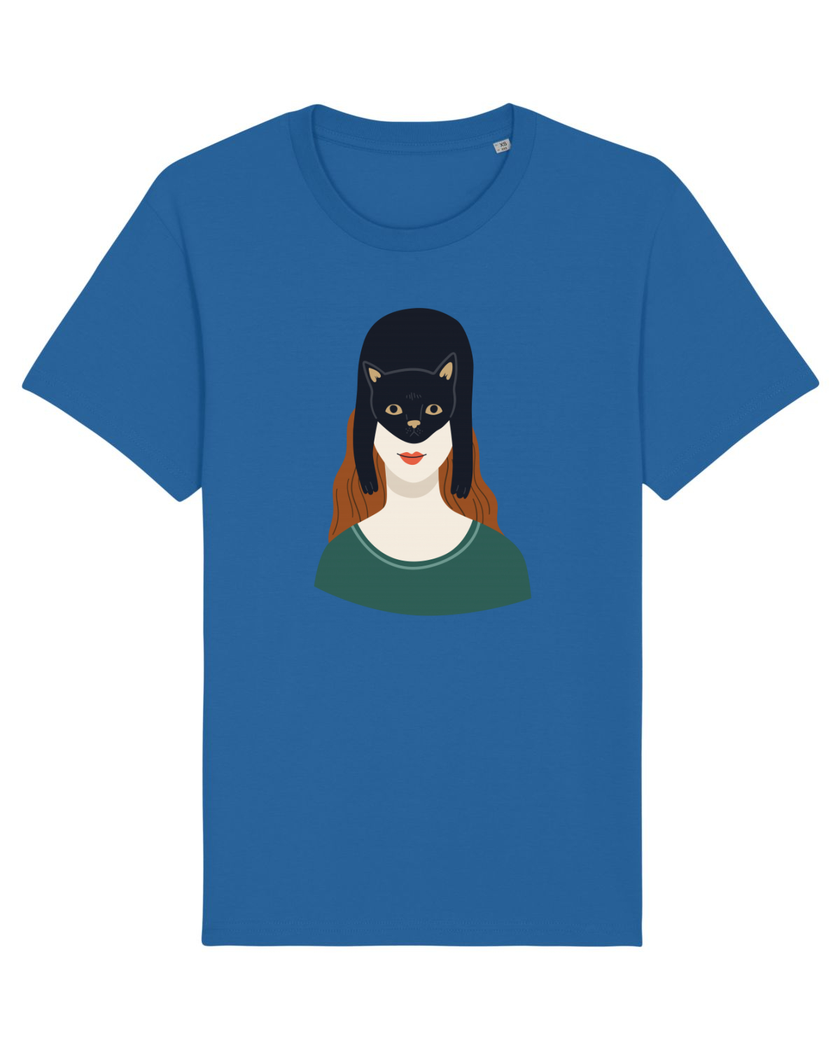 Tricou mânecă scurtă Unisex Rocker Royal Blue