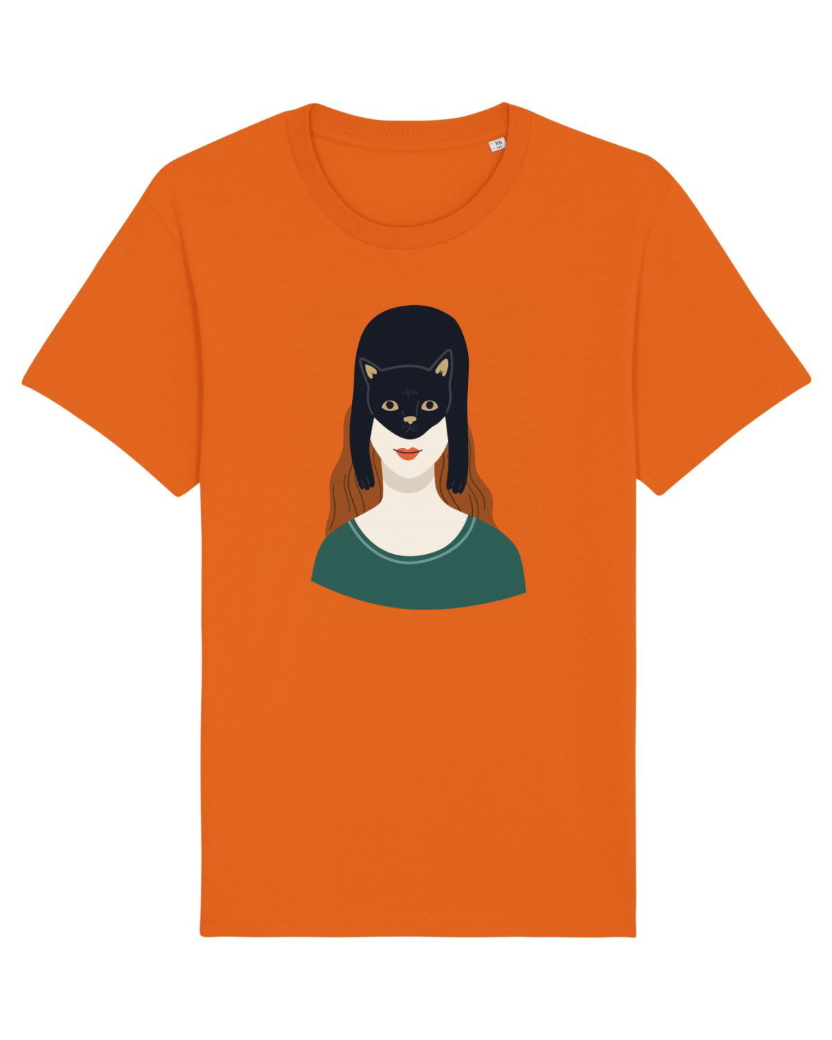 Tricou mânecă scurtă Unisex Rocker Bright Orange