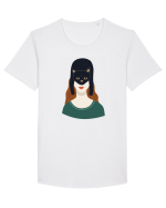 CatWoman Tricou mânecă scurtă guler larg Bărbat Skater