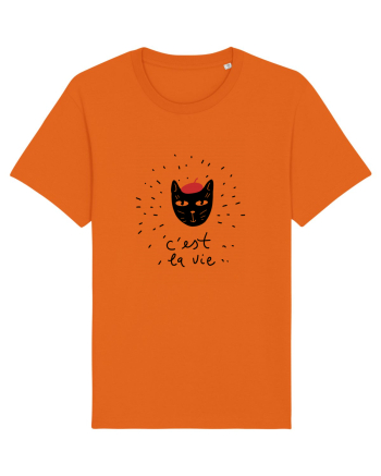 C'est La Vie Bright Orange