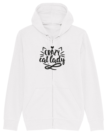 Crazy Cat Lady White