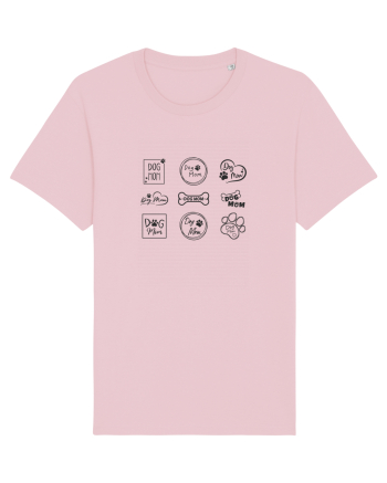 Dog Mom Cotton Pink