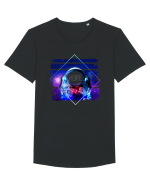 Astronaut Hope Tricou mânecă scurtă guler larg Bărbat Skater