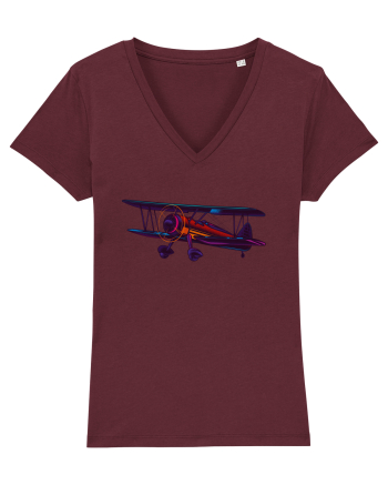 Fly Me To The Moon Burgundy