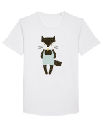 Foxy Tricou mânecă scurtă guler larg Bărbat Skater