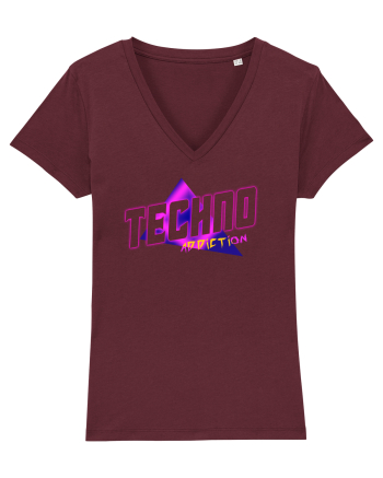Techno Addiction Burgundy
