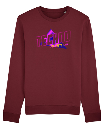 Techno Addiction Burgundy