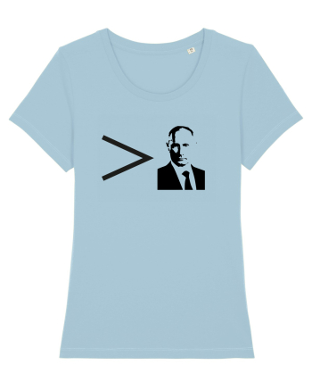 Greater Than Putin Sky Blue