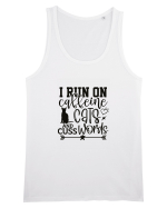 I Run On Caffeine, Cats And Cuss Words Maiou Bărbat Runs