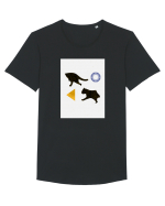 Incomplete Tricou mânecă scurtă guler larg Bărbat Skater