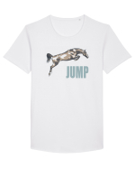 Jump Tricou mânecă scurtă guler larg Bărbat Skater