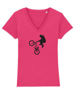 Jumps Tricou mânecă scurtă guler V Damă Evoker
