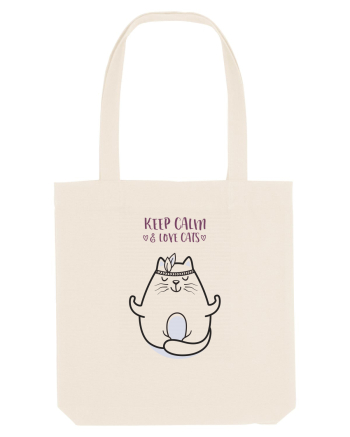 Keep Calm And Love Cats Natural