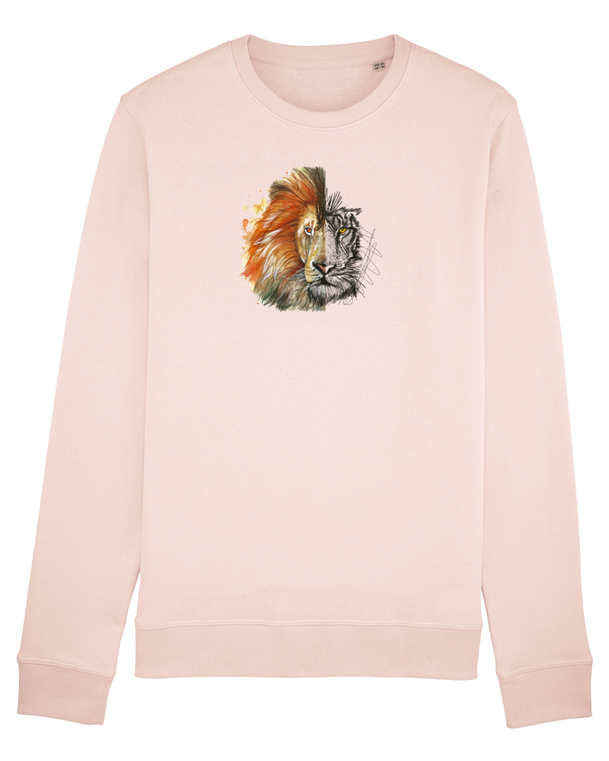 Bluză mânecă lungă Unisex Rise Candy Pink