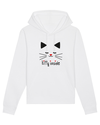 Kitty Inside White