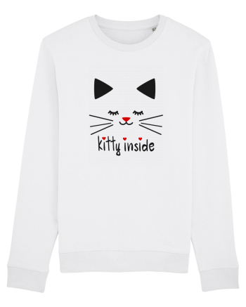 Kitty Inside White