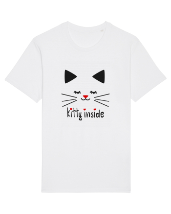 Kitty Inside White