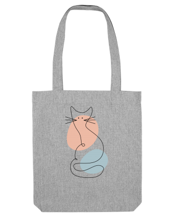 Kitty The Cat Heather Grey
