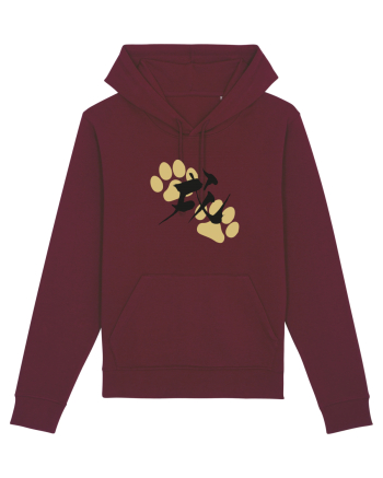 Kung Fu Dog Burgundy