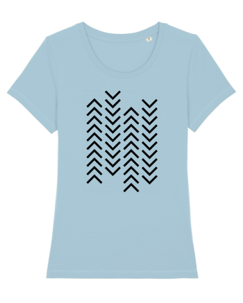 Minimalist Arrow Sky Blue