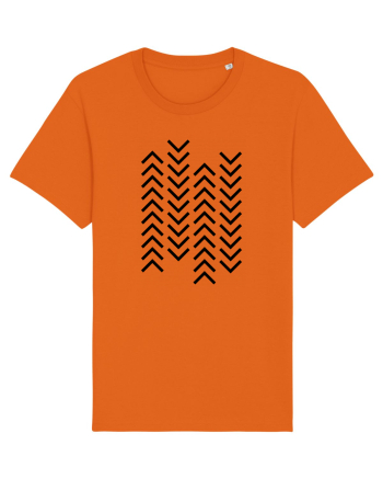 Minimalist Arrow Bright Orange